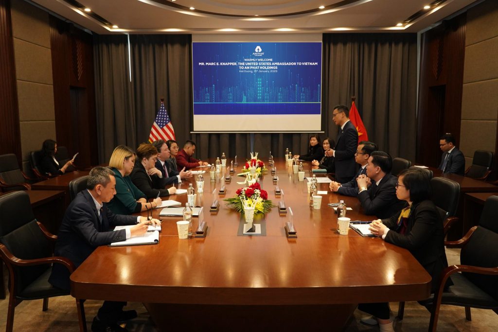 Đại sứ Hoa Kỳ tại Việt Nam: “Chúng tôi đánh giá cao việc APH đầu tư vào Hoa Kỳ và chiến lược phát triển xanh của Tập đoàn”